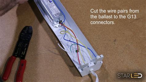 led t12 ballast bypass|bypassing fluorescent ballast to led.